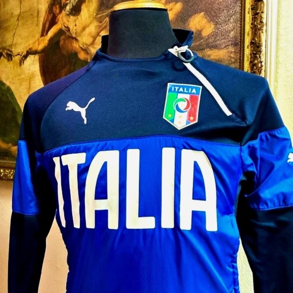 Puma Italia 1/4 zipper Training Sweater ⚽️🇮🇹🇮🇹🇮🇹